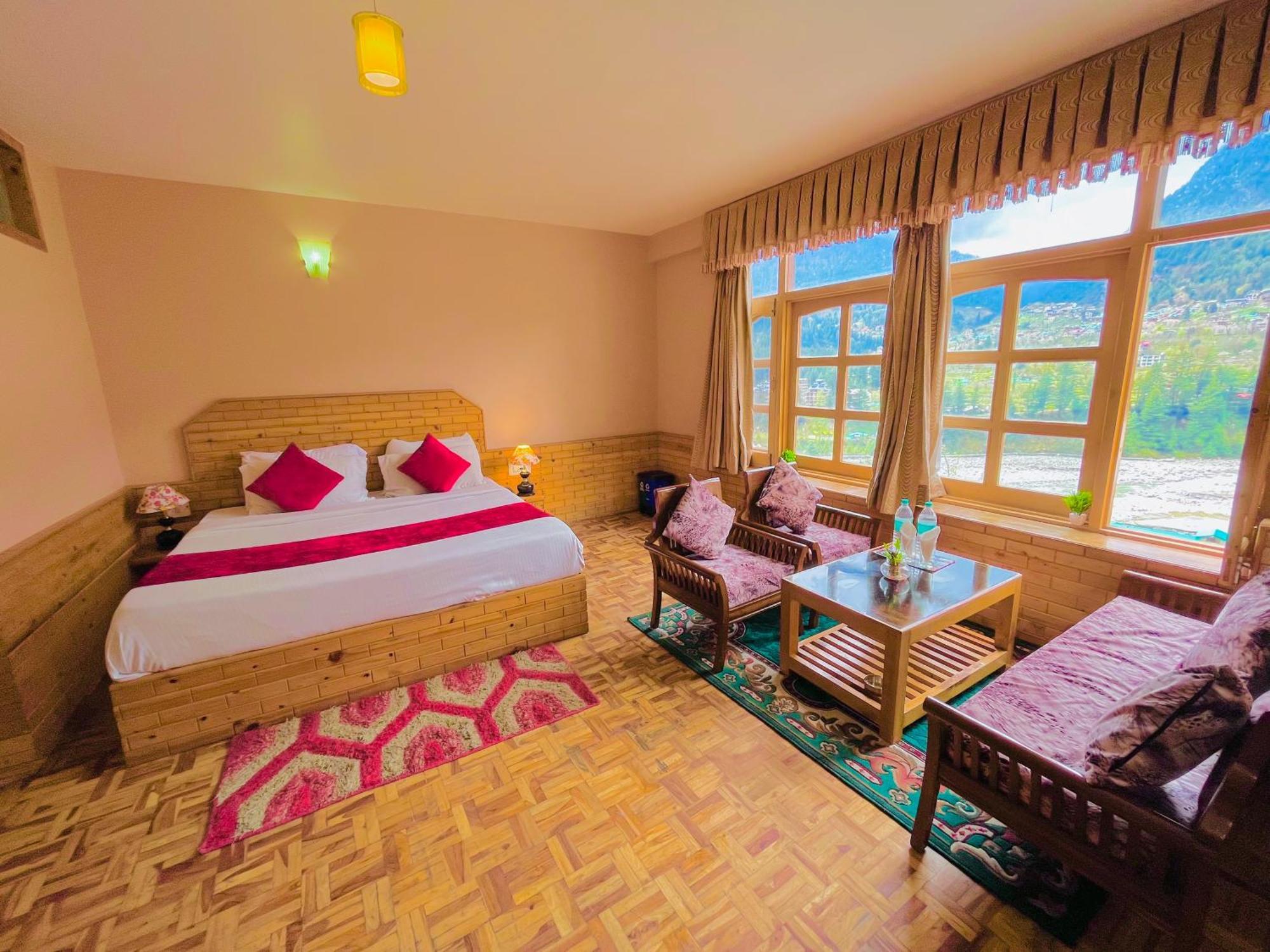 Snow Clad Riverview Hotel & Resort, Manali Экстерьер фото