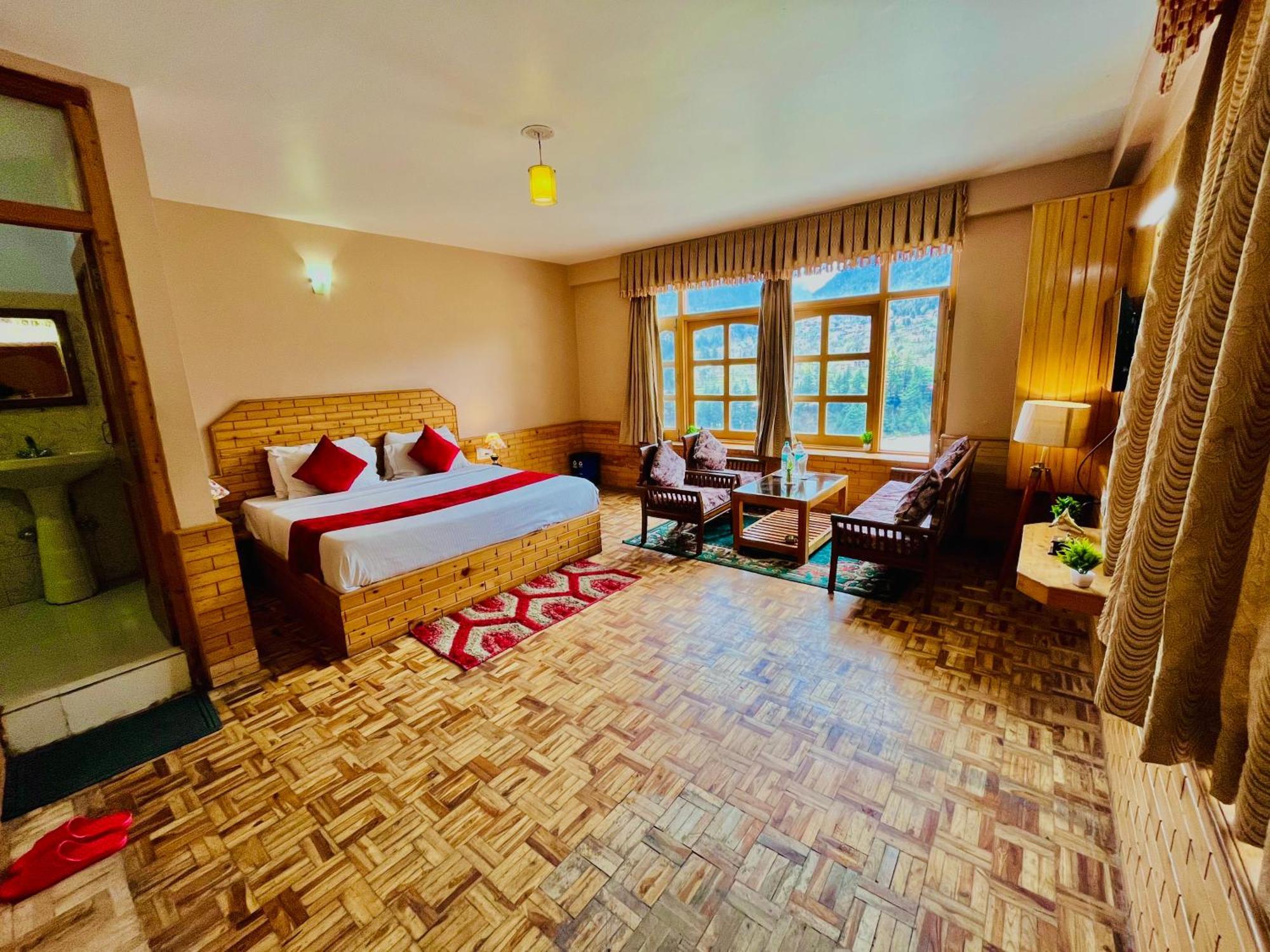 Snow Clad Riverview Hotel & Resort, Manali Экстерьер фото